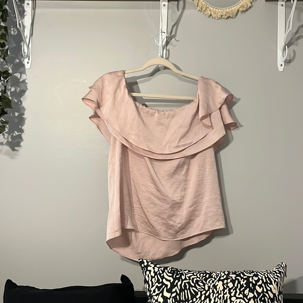 Blush blouse